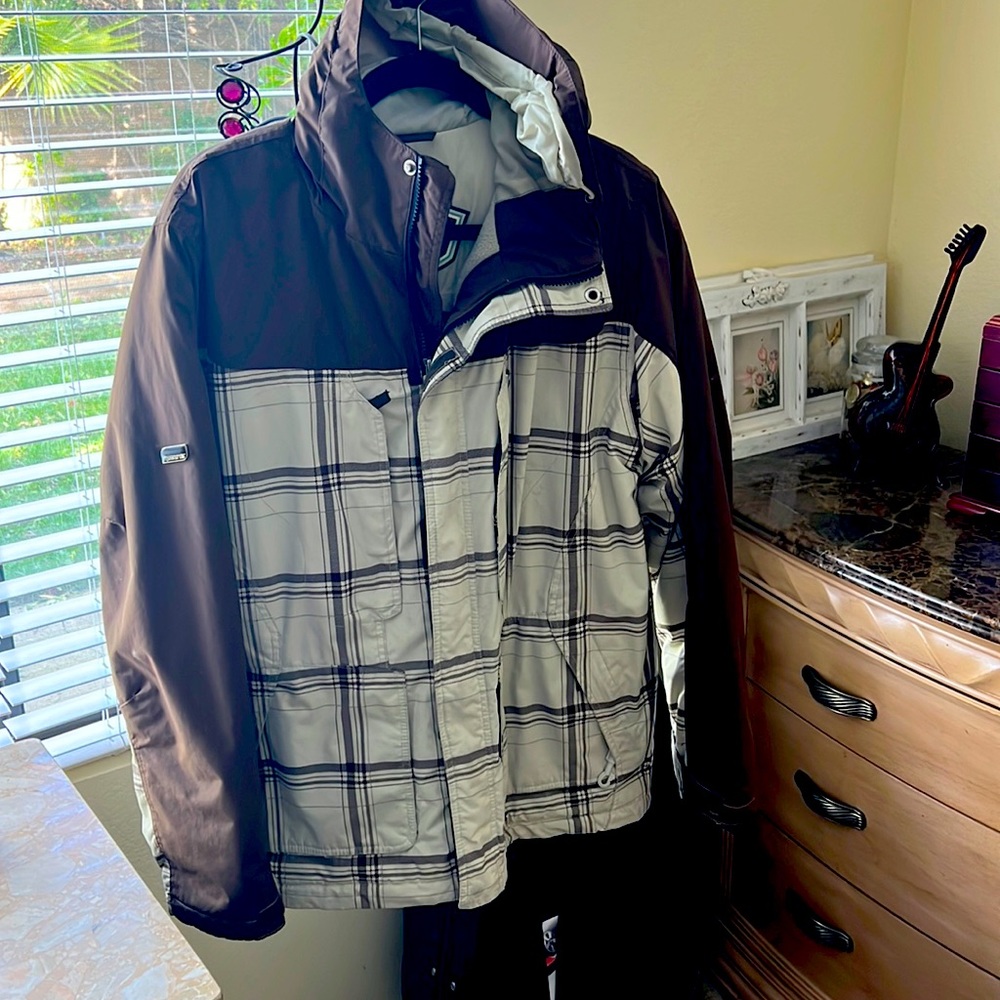 Ripzone Polar Fleece Snowboard Jacket Size M